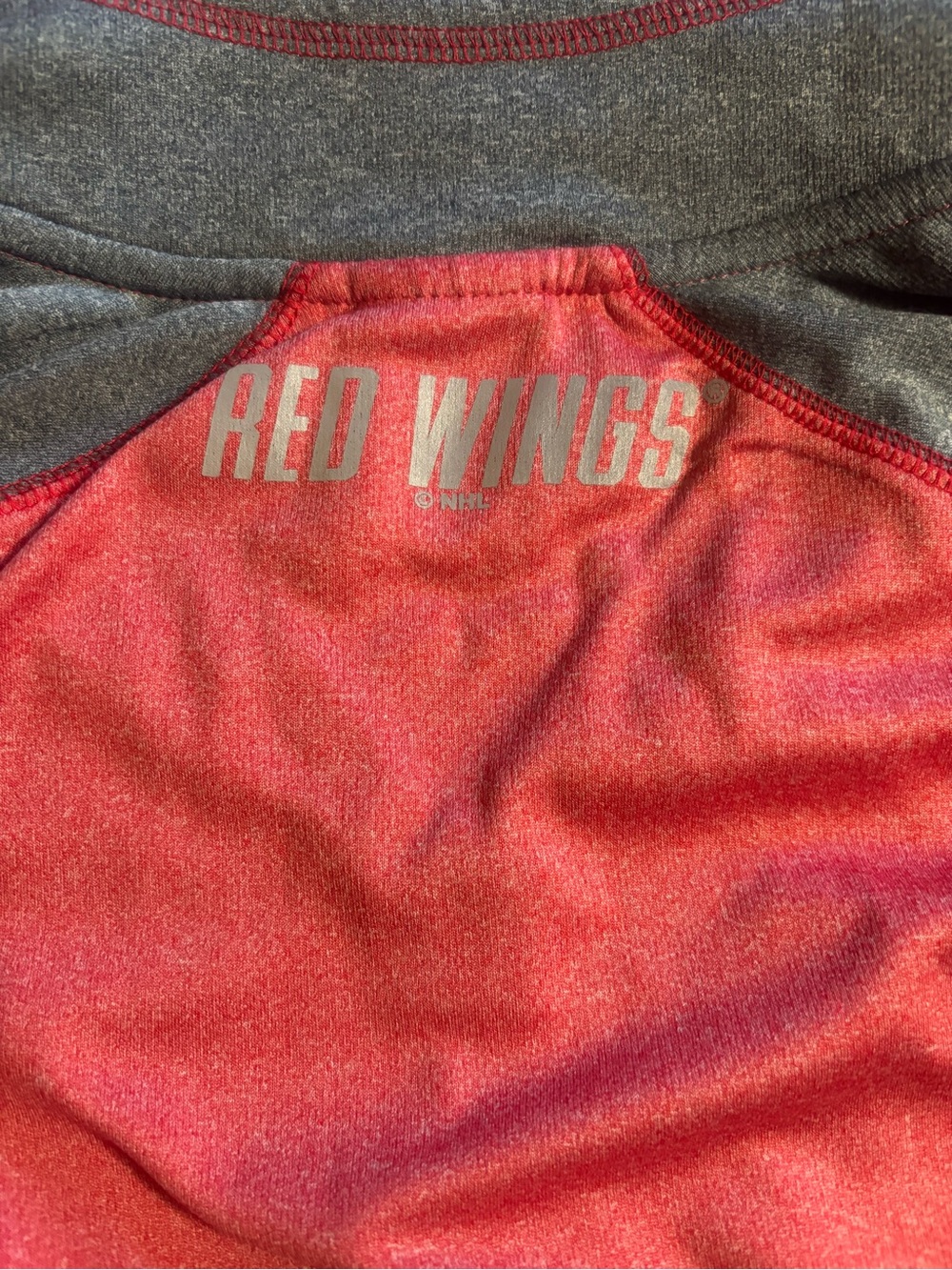 NHL Detroit Red Wings Quarter Zip Pullover Size Small - Picture 10 of 10